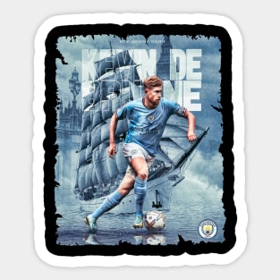 KEVIN DE BRUYNE MERCH VTG Sticker